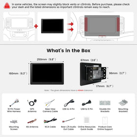 ATOTOOUT A7 HDMI input/output expands cabin entertainment options.