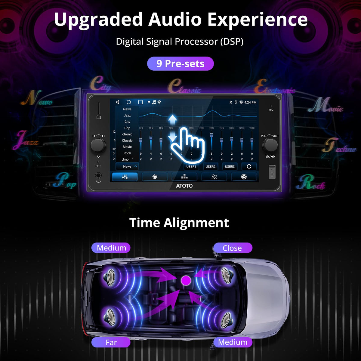 ATOTOZONE A5L DriveChat AI interface with GenAI for hands-free control
