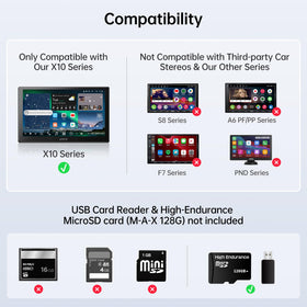 ATOTOZONE next to microSD card showing supported storage capacity benefit