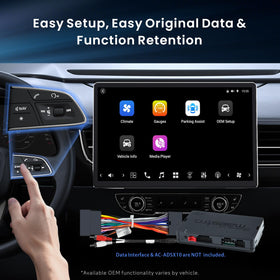 ATOTOZONE wireless CarPlay and Android Auto connection for cable-free integration