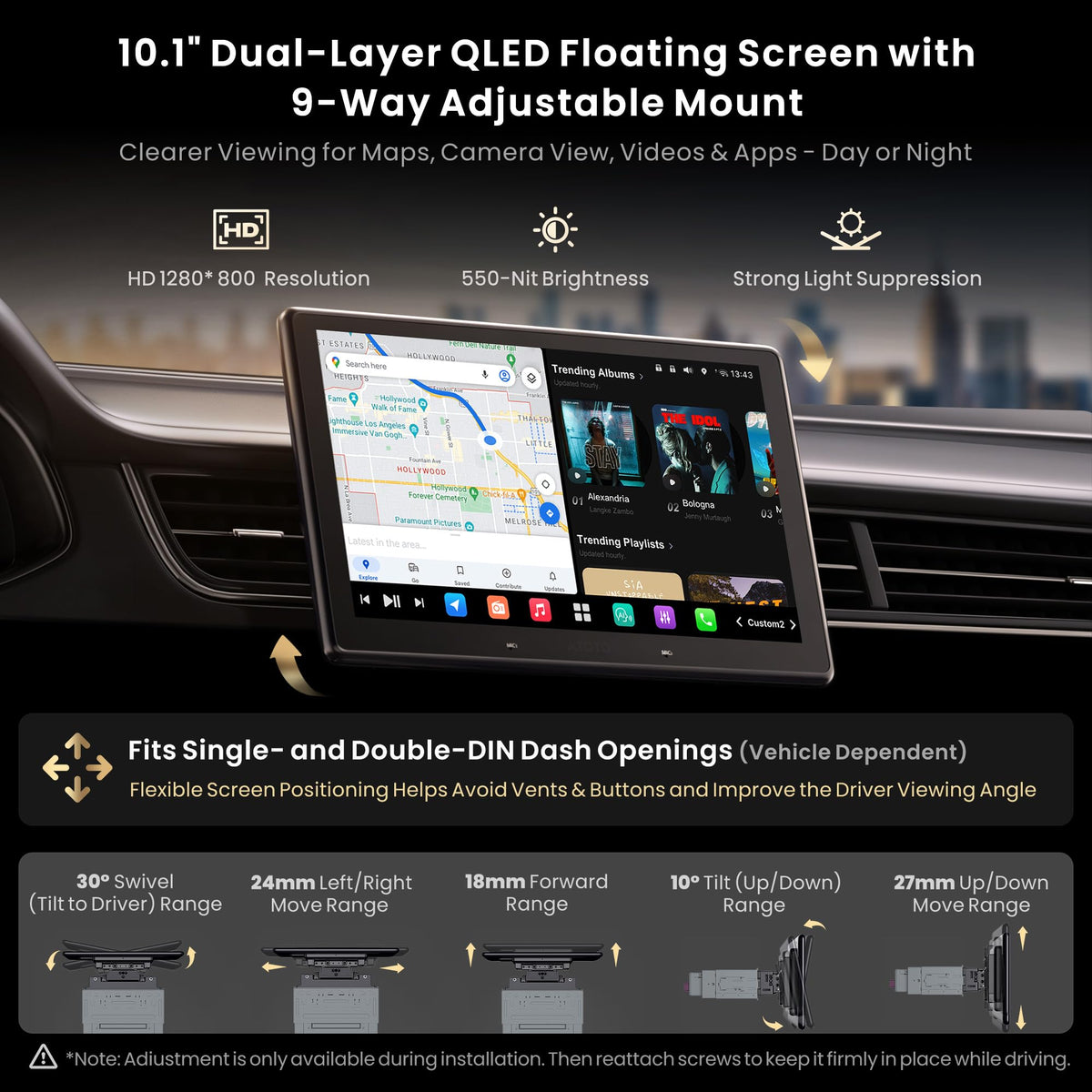 ATOTOZONE X10 4G LTE hotspot keeps passengers connected during trips
