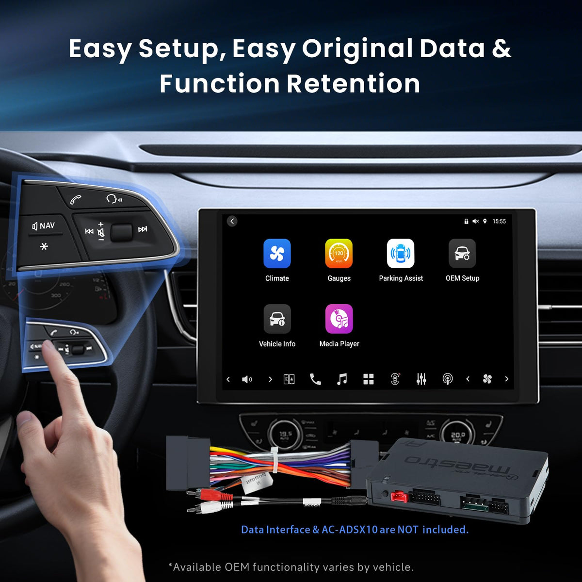 ATOTOZONE X10 dual-camera DVR captures front and rear view for safety.