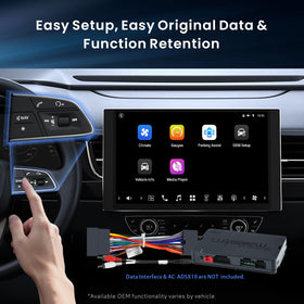 ATOTOZONE X10 dual-camera DVR captures front and rear view for safety.
