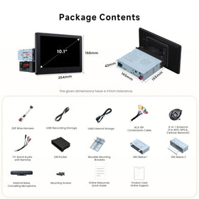 ATOTOZONE X10 dual cam recording captures front and rear views