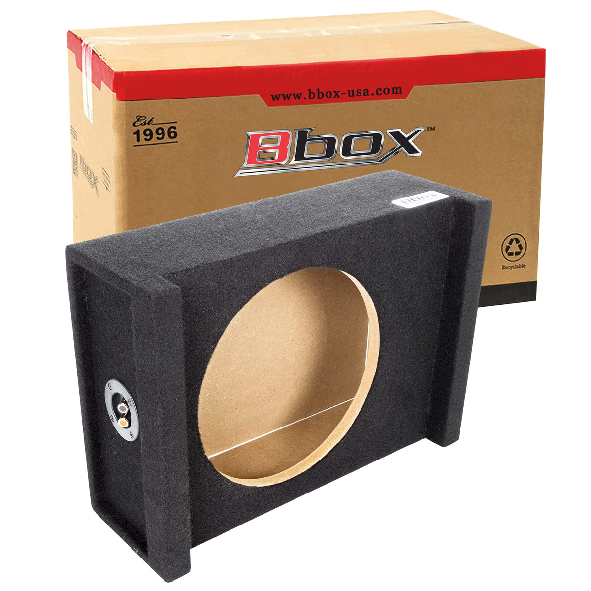 Atrend Bbox 12AME 12-inch sealed downfire enclosure delivering tight bass