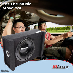 Atrend Bbox 12AME CNC-miter joints ensure an airtight fit for clean sound