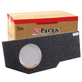 Atrend Bbox 12-inch enclosure with OEM-fit for Dodge Ram Quad Cab, enhancing bass clarity.