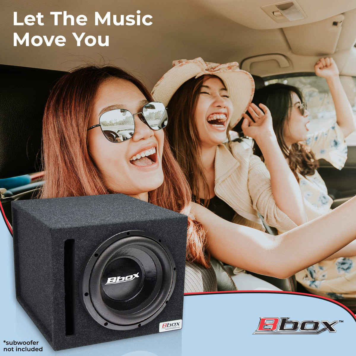 Atrend Bbox 12SVSC recessed side panels reduce vibration and rattles.
