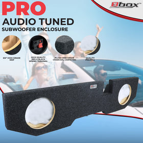 ATREND BBOX A202-12CP 11.125-inch sub cutout fits 12-inch subs under seat