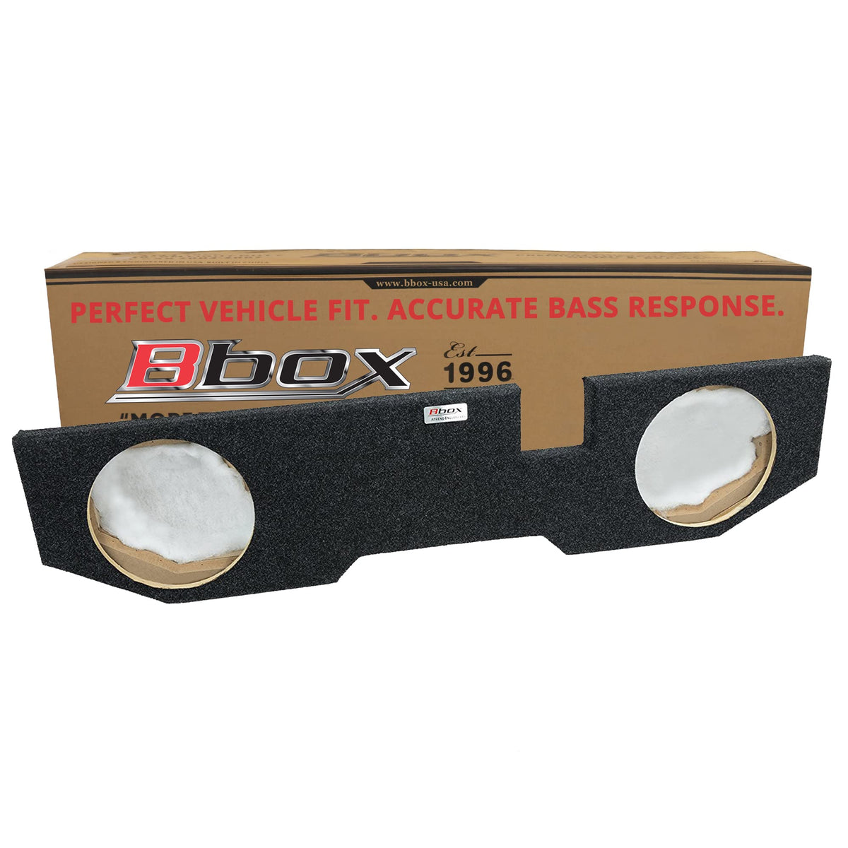 ATREND BBOX A202-12CP under-seat fit for Dodge Ram Quad Cab, delivering precise bass