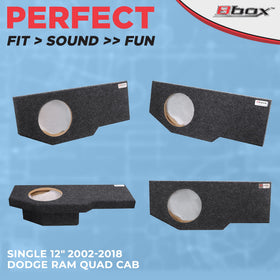 Charcoal carpeted finish adds a premium look and protects interior.