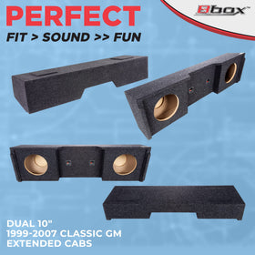 Atrend Bbox fully carpeted enclosure with rounded edges for a factory finish