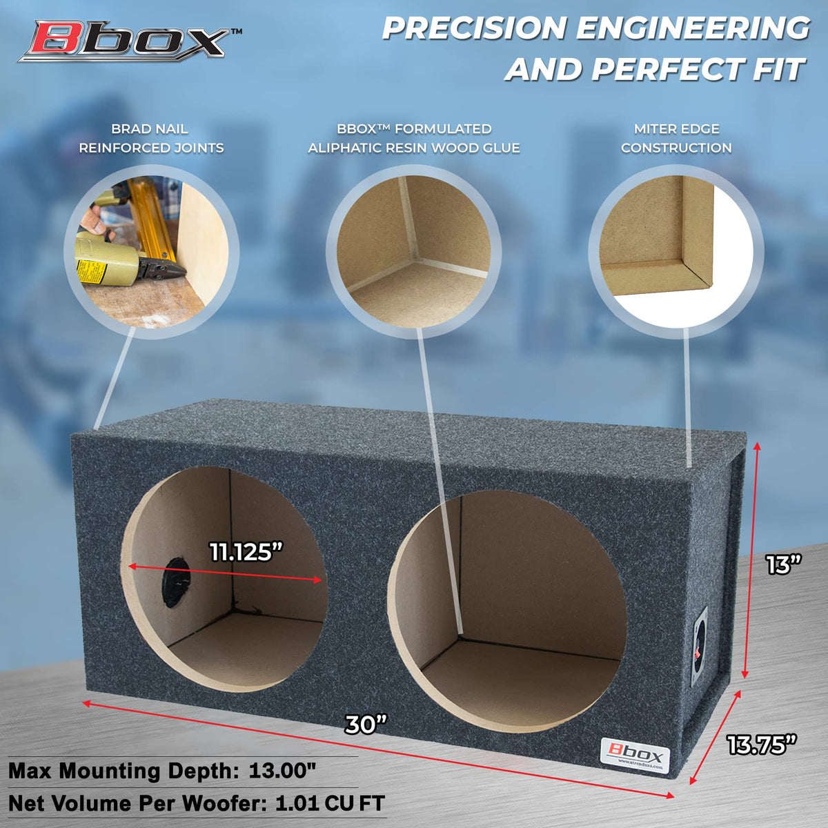 Atrend Bbox CNC-miter design demonstrates precise fit and reduced vibration