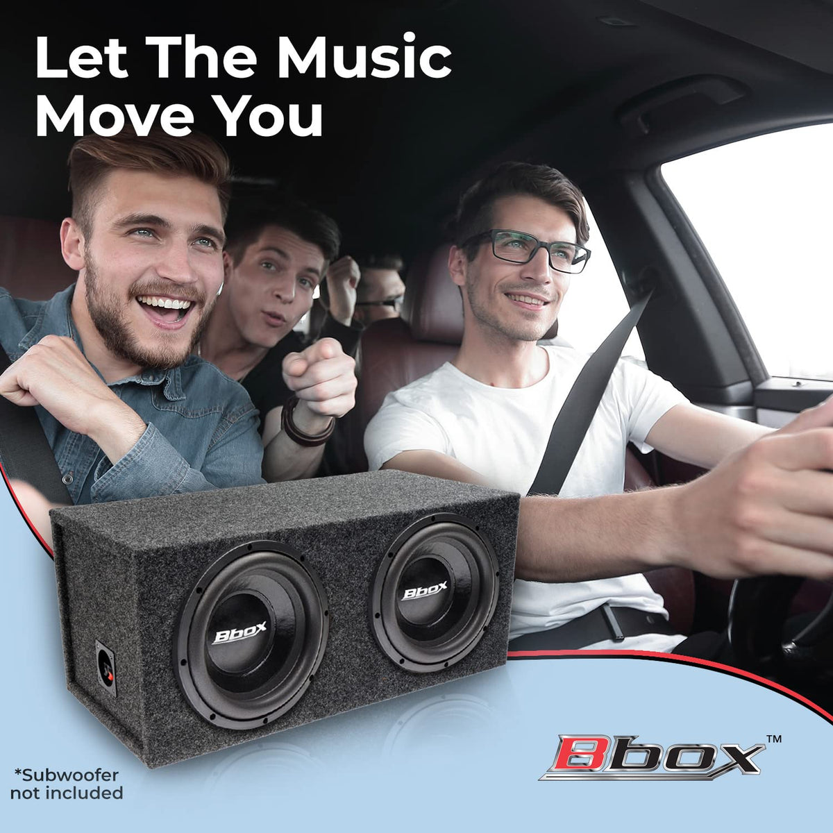 Atrend Bbox interior shows glue joints for airtight seal and bass integrity