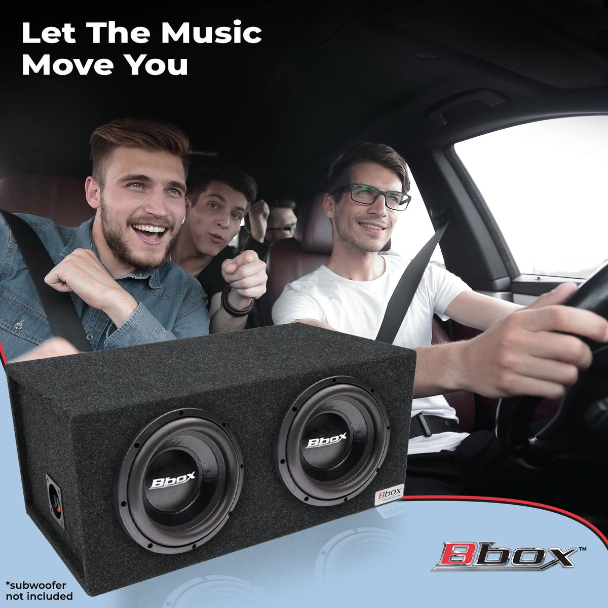 Atrend BBox E10D 1-inch MDF construction provides sturdy bass response.