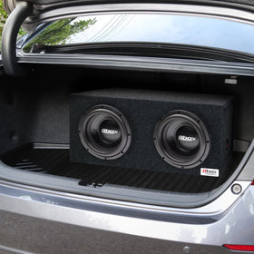 Atrend BBox E10D black finish is ideal for discreet car installations.