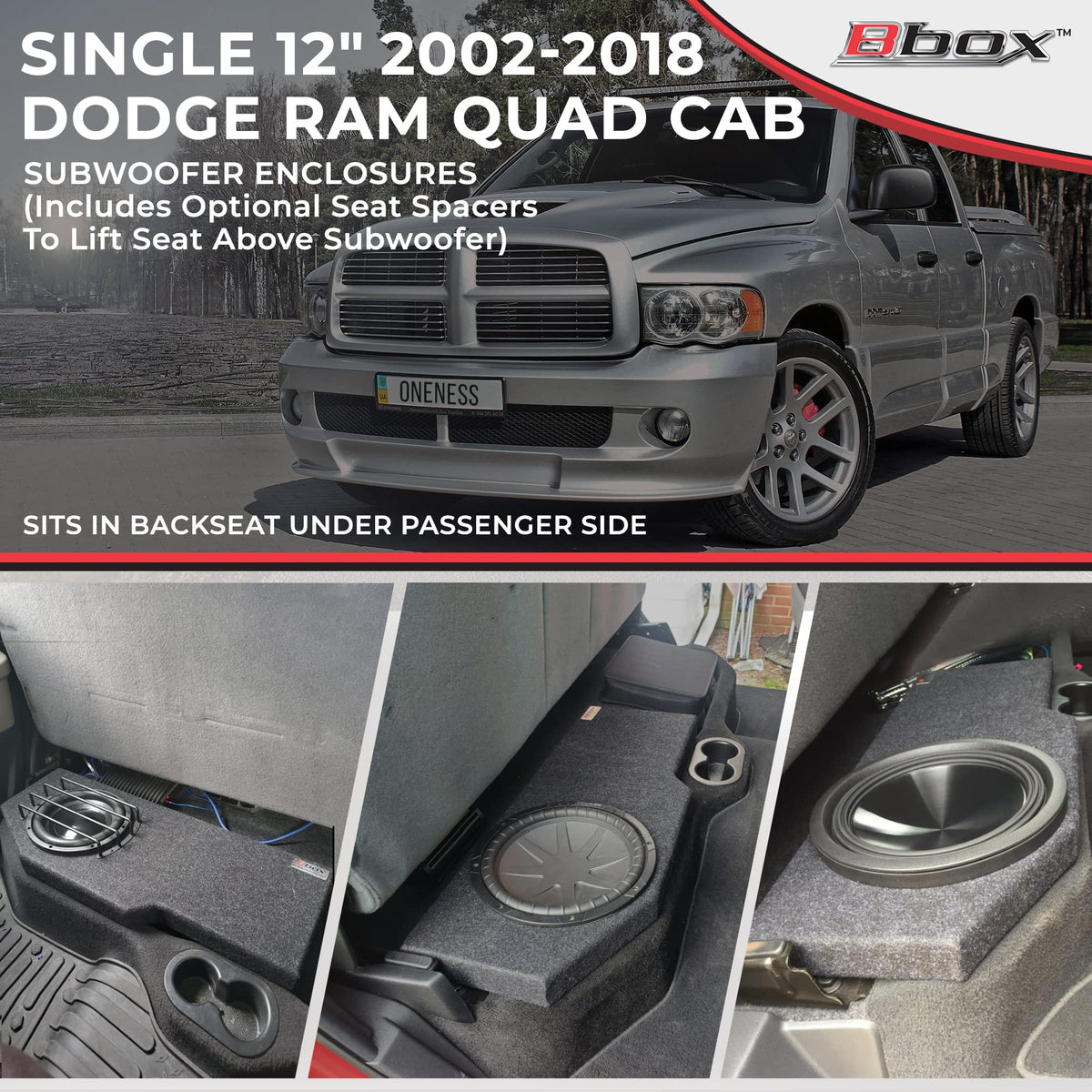 Atrend Bbox OEM-fit for Dodge Ram ensures seamless back-seat access.