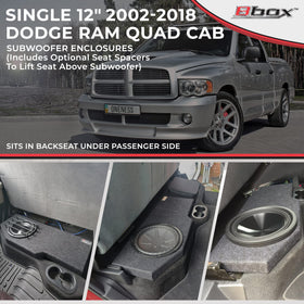 Atrend Bbox OEM-fit for Dodge Ram ensures seamless back-seat access.