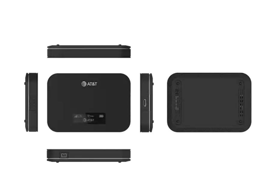 AT&T Franklin A10 in travel setting illustrating reliable mobile internet for multiple devices