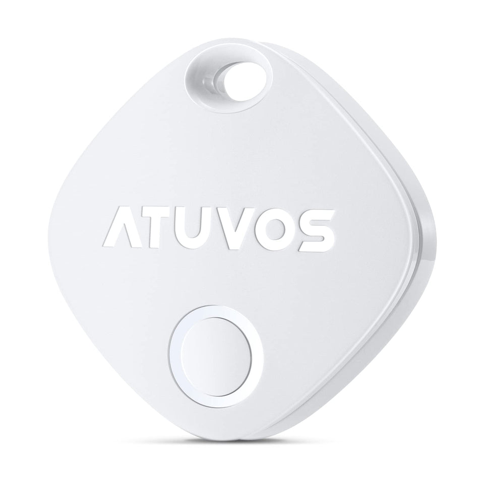 ATUVOS Air Tracker Tag on luggage with Find My to locate your bag