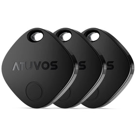 ATUVOS front packaging showing three trackers and benefits clearly