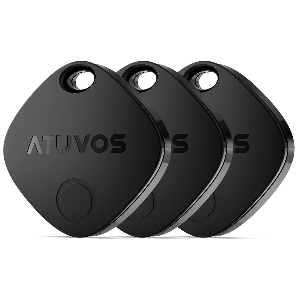 ATUVOS front packaging showing three trackers and benefits clearly