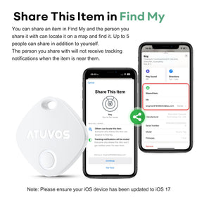 ATUVOS privacy FindMy tag emphasizes encrypted location data