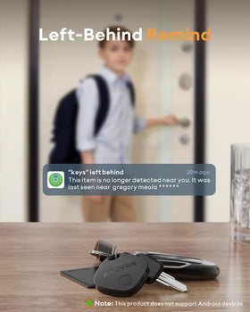 ATUVOS on keyring beside keys for easy retrieval