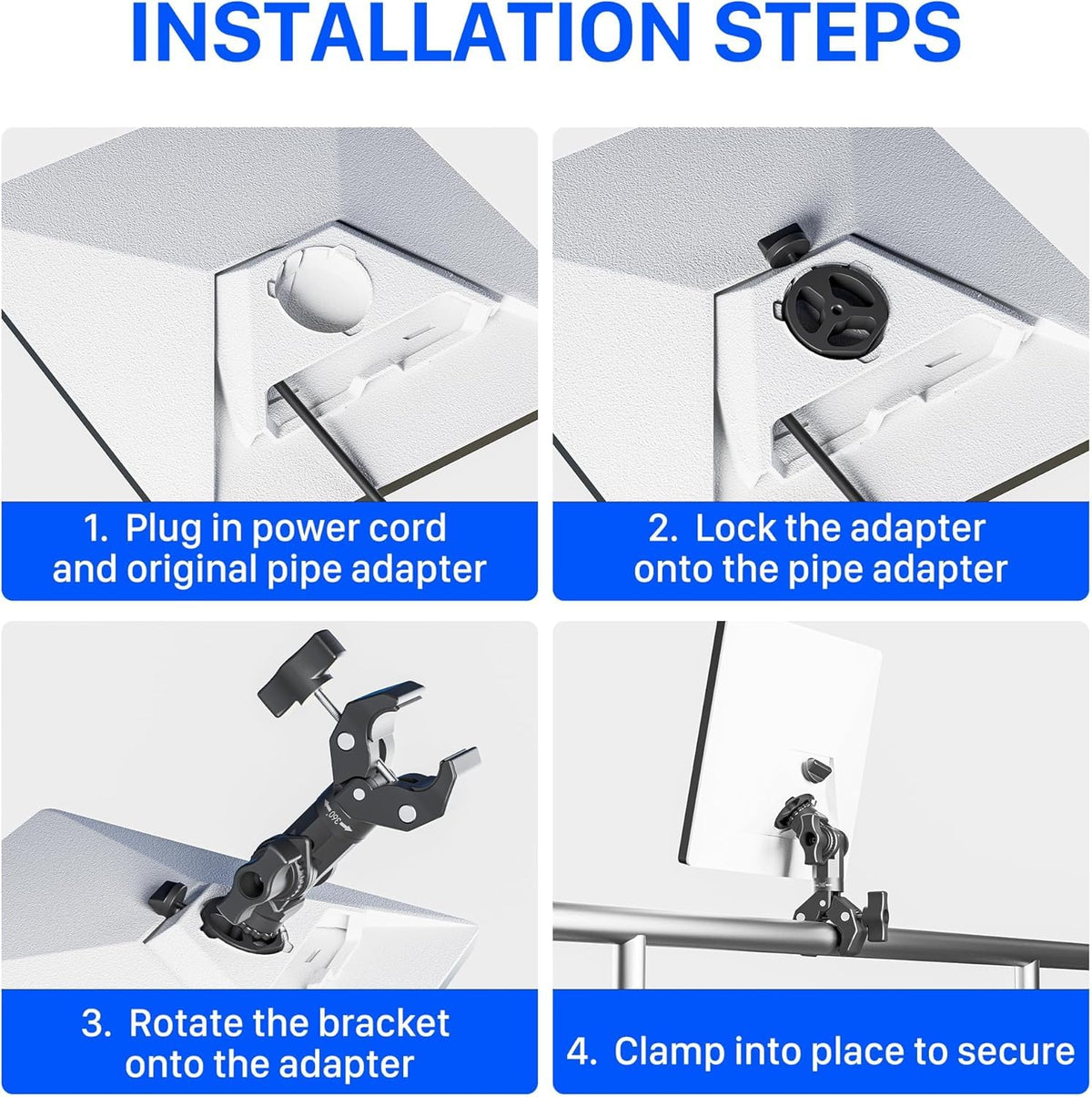 AUDEETO Starlink Mini mounted on boat guardrail resisting waves and vibration