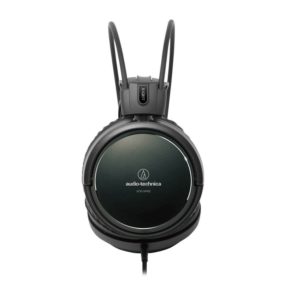 Audio-Technica ATH-A990Z aluminum housing close-up reduces resonance for purer sound
