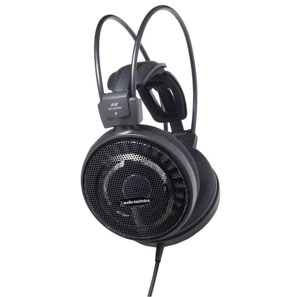 Audio-Technica ATH-AD700X aluminum honeycomb casing provides lightweight durability.