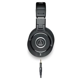 Ath-M40x swiveling earcups and durable build for long sessions.