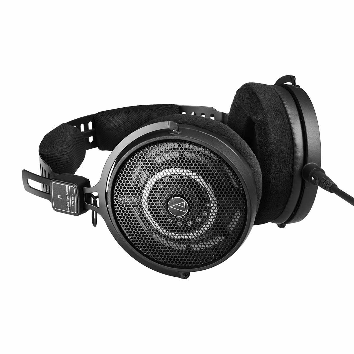 Audio-Technica ATH-R50x headband design for comfortable extended sessions.