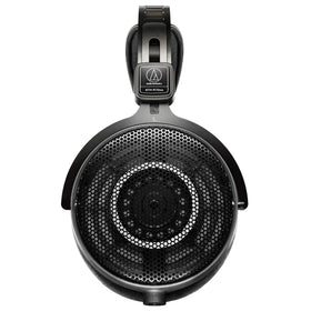 Audio-Technica ATH-R70xa outer-front view showing transparent open-back design for natural detail.