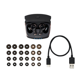 Audio-Technica ATH-TWX9 IPX4 splash resistant design for workouts and rain