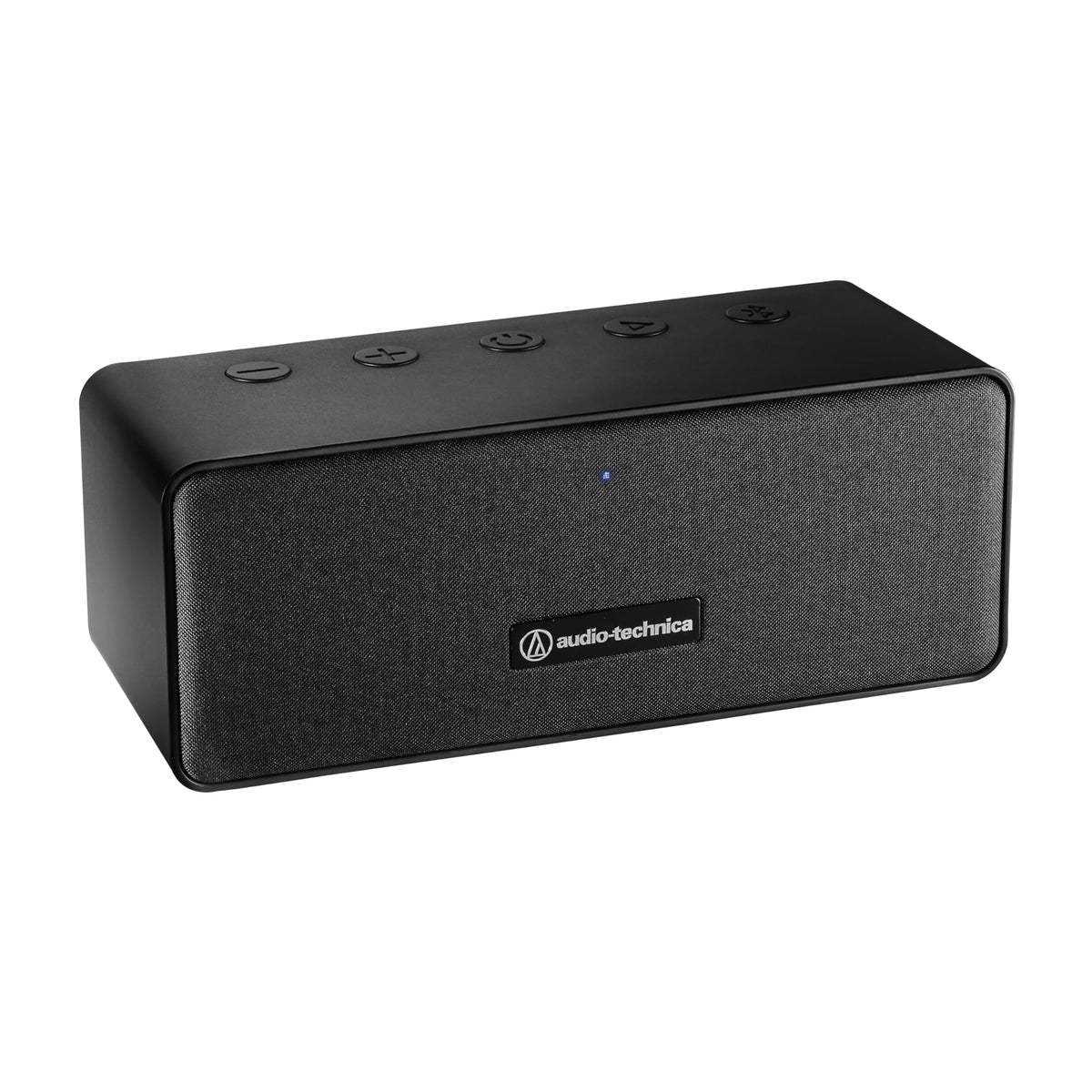Audio-Technica AT-SP65XBT back panel showing 3.5mm input and USB-C charging.