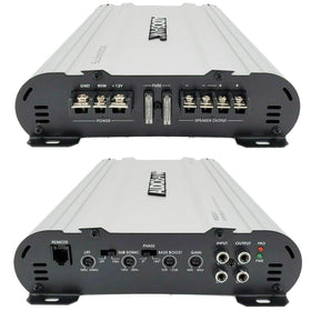 Audiobank 2 ohm stable operation label demonstrating compatibility