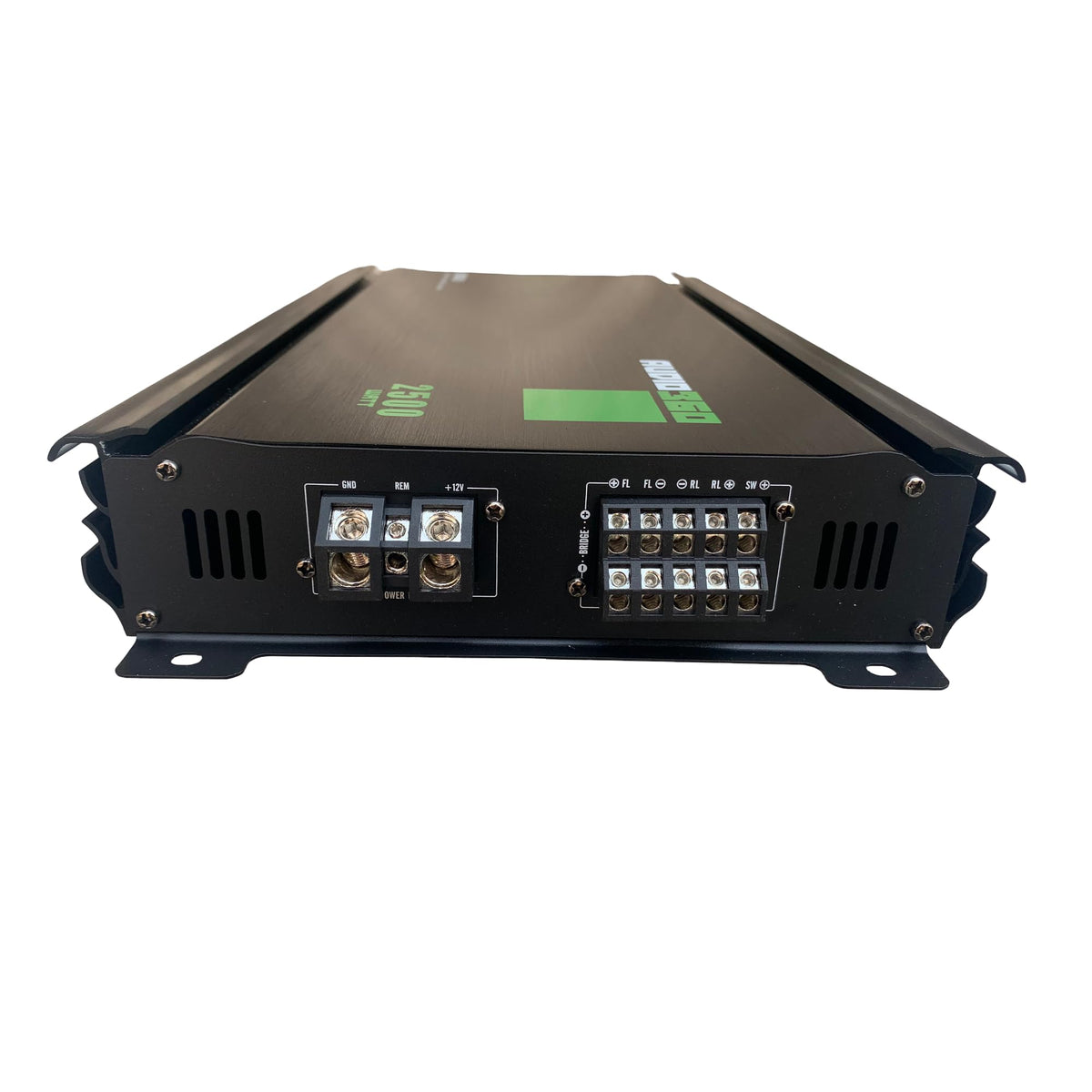 Audiobank Audio360 AD2500.5 triple fuses guard against overload for safer drives.