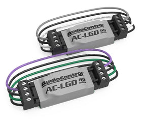 AudioControl AC-LGD 60 load-generating device stabilizing OEM audio outputs.