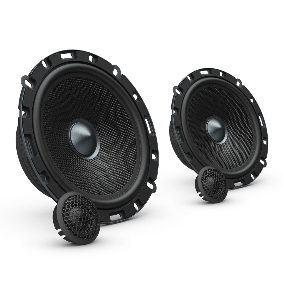 AudioControl Altitude 6.5 inch component speakers front view for flexible vehicle installations.