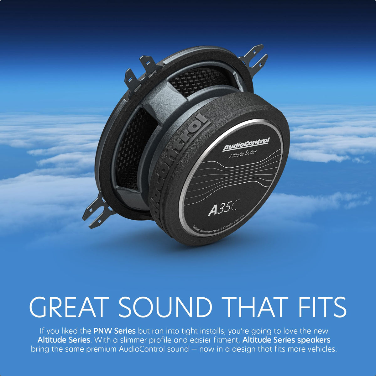 AudioControl Altitude in-line crossover included with the set.