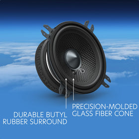 AudioControl Altitude steel slimline basket close-up for easy installation.