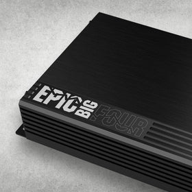 Idle-draw design of AudioControl EPICBIGFOUR minimizes battery drain
