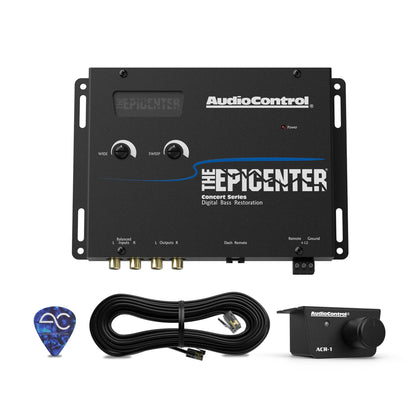 AudioControl EPICENTER bass restoration circuit powering deeper car bass
