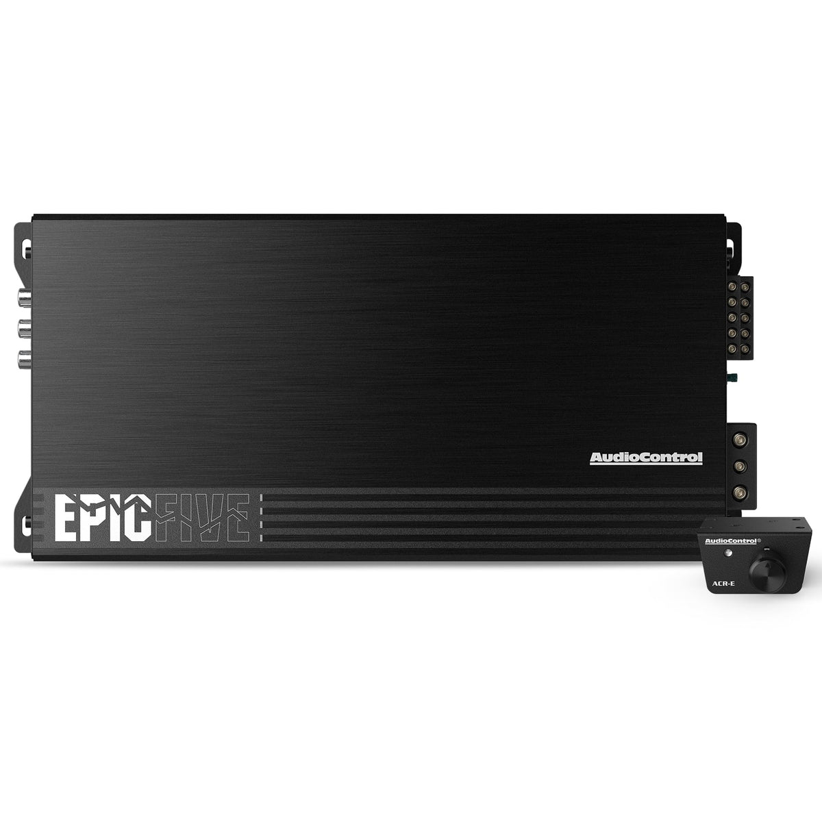 AudioControl EPICFIVE compact amplifier chassis ready for under-seat installation