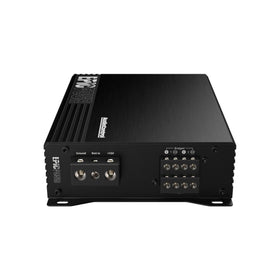 AudioControl EpicFour direct-wire terminals ensure solid connections for reliable power.