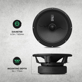 AudioControl EpicPRO6X 1.2-inch voice coil for precise tuning
