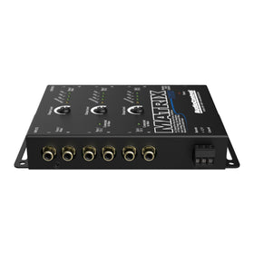 AudioControl Matrix Plus compact design fits under-seat installations.