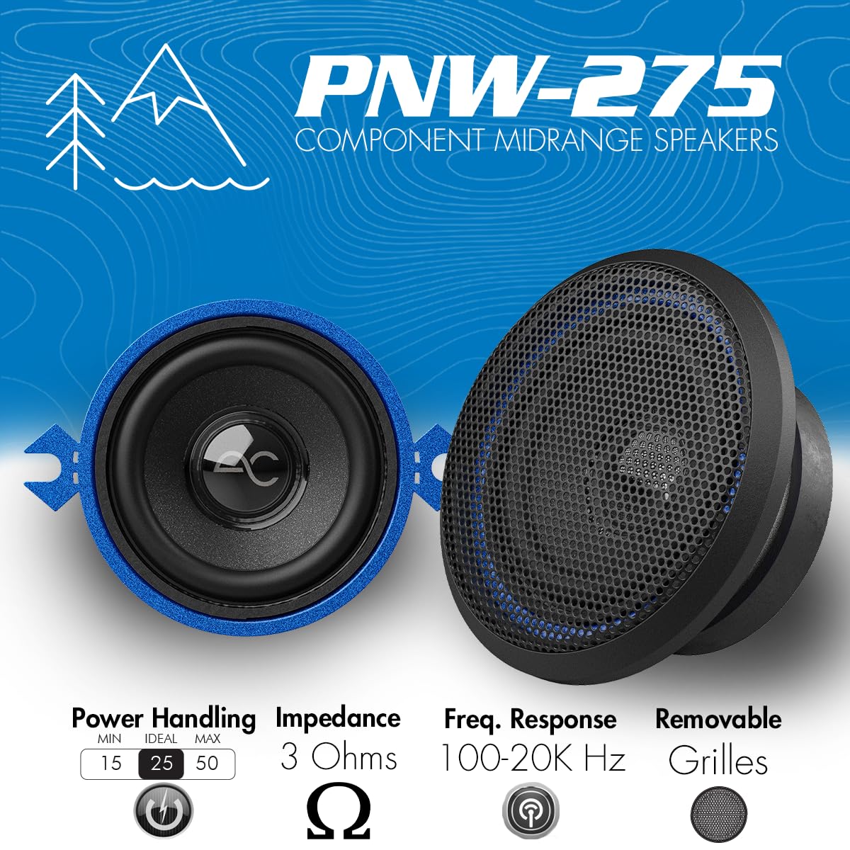 AudioControl PNW Series with rugged frame for durable car audio