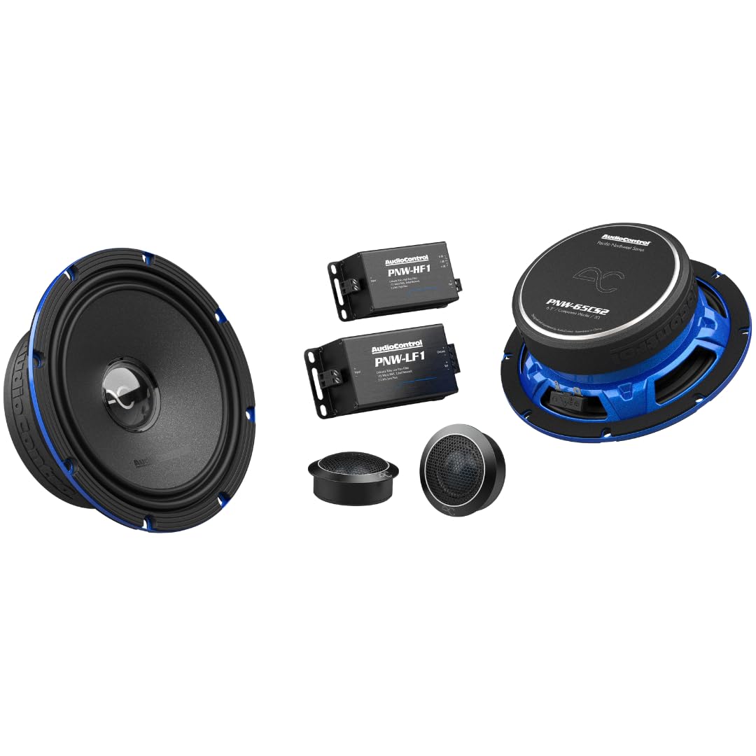 AudioControl PNW Series 6.5 inch speaker cone detail for precise mids